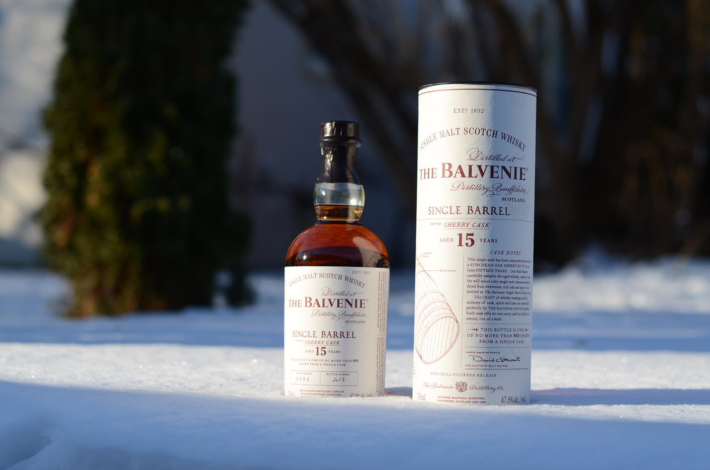 Review: Balvenie 15 Year Single Barrel Sherry Cask · Scotchology